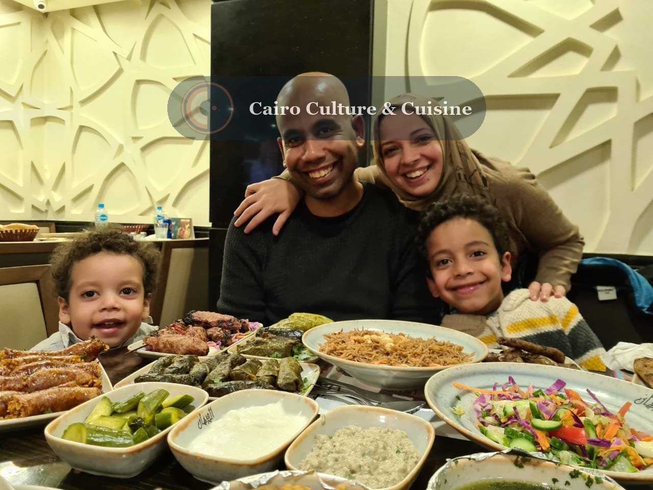 Ahmed and Mai — your hosts